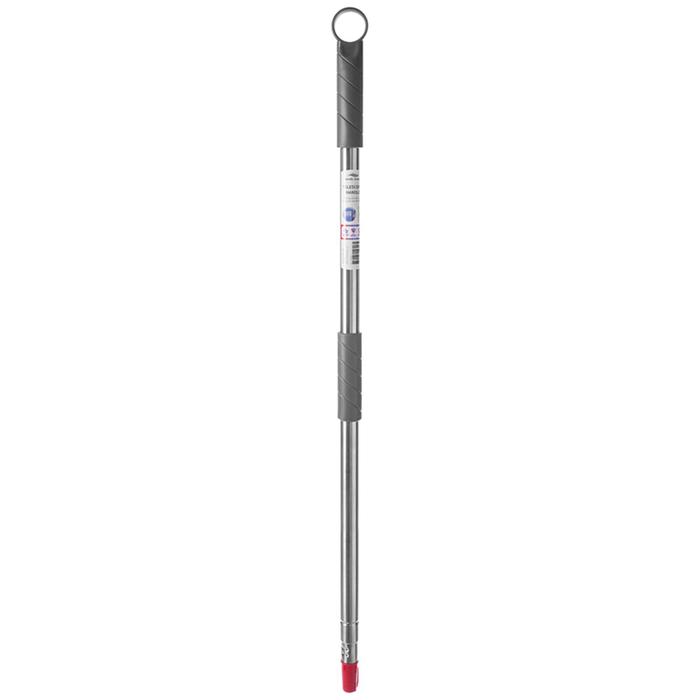 Ручка для швабры телескопическая 160 см - фото 1905776343