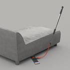 Ручка для швабры телескопическая 160 см с гибкой штангой 40 см - Фото 5