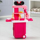 Набор доктора игровой, Минни Маус, в чемоданчике - Фото 6