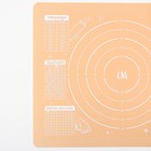 Силиконовый коврик для выпечки «Сладкая булочка», 50×40 см - Фото 3