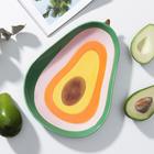 Блюдо керамическое «Авокадо», 28,2×20,5 см ㅤ - фото 1019469