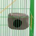 Подвесной дом для грызунов, 15×10 см, круглый, мебельная ткань, флис, цвет МИКС - Фото 6