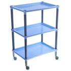 Этажерка напольная 3-х секционная «Флавия», на колёсиках, МИКС - Фото 7