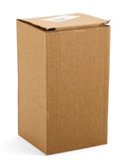 Кашпо для цветов «Цилиндр», 300 мл, 15×8×8 см, керамика, на золотистой подставке, белое - фото 57945081