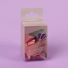 Спонжи для макияжа, набор - 6 шт, 3,5 × 1,5 см, PVC коробка, цвет МИКС - фото 24718950