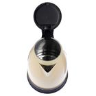 УЦЕНКА Чайник электрический "Матрёна" MA-002, металл, 1.8 л, 1500 Вт, бежевый - Фото 4