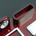 Набор настольный канцелярский 5в1 - фото 24284147