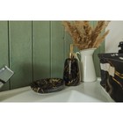 Органайзер для хранения Доляна «Мрамор», 6 отделений, 28,5×28,5×12 см, цвет чёрный - Фото 9