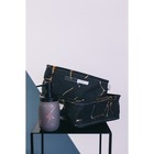 Органайзер для хранения Доляна «Мрамор», 6 отделений, 28,5×28,5×12 см, цвет чёрный - Фото 11