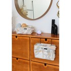 Органайзер подвесной с карманами Доляна «Мрамор», 3 отделения, 31×11×27 см, цвет серо-белый - Фото 7