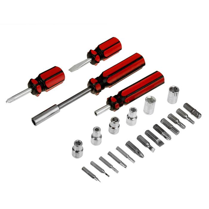 УЦЕНКА Набор отверток и бит ЛОМ, 23 предмета - Фото 1