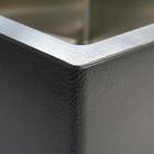 Мойка кухонная GERHANS K34444, врезная, 440×440×220 мм, толщина 1.0 мм, с сифоном - Фото 3