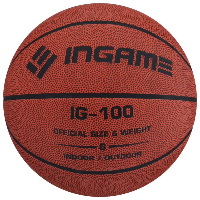 Мяч баскетбольный INGAME IG-100 №6 - Фото 1