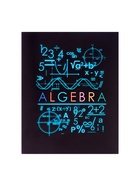 Предметная тетрадь по алгебре Calligrata «СуперНеон», 48 листов, в клетку, со справочным материалом, обложка из мелованного картона - Фото 5