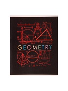 Предметная тетрадь по геометрии Calligrata «СуперНеон», 48 листов, в клетку, со справочным материалом, обложка из мелованного картона - Фото 3