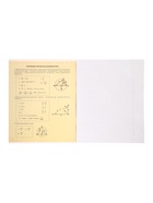 Предметная тетрадь по геометрии Calligrata «СуперНеон», 48 листов, в клетку, со справочным материалом, обложка из мелованного картона - Фото 4