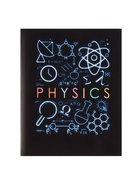 Предметная тетрадь по физике Calligrata «СуперНеон», 48 листов, в клетку, со справочным материалом, обложка из мелованного картона (комплект 10 шт) - фото 65322423