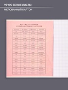 Предметная тетрадь по английскому языку Calligrata «Доска», 48 листов, в клетку, со справочным материалом, обложка из мелованного картона - Фото 2