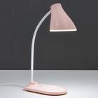 Лампа настольная 16267/1PK LED 3Вт 3 режима USB розовый 9,7х18х43 см - фото 804487114