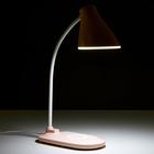 Лампа настольная 16267/1PK LED 3Вт 3 режима USB розовый 9,7х18х43 см - фото 804487115