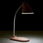 Лампа настольная 16267/1PK LED 3Вт 3 режима USB розовый 9,7х18х43 см - фото 804487117