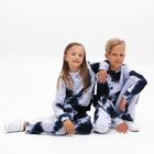 Костюм детский (свитшот, брюки) MINAKU: Casual Collection синий, рост 104 см - Фото 4