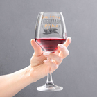 Бокал для вина «Лучше всех» 350 мл, тип нанесения рисунка: деколь - Фото 1