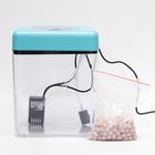 Аквариум куб в комплекте с биологическим фильтром, бесшумным компрессором и светильником LED, 5 л - Фото 3