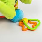 Подвеска мягкая на кроватку/коляску Крошка Я «Слоник», шуршалка, прорезыватель, от 3 мес. - Фото 9