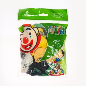 Воздушные шары латексные 12" «Пиксели», 25 шт., МИКС