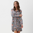Платье-рубашка женское KAFTAN "Цветы" размер 40-42 - фото 320652757