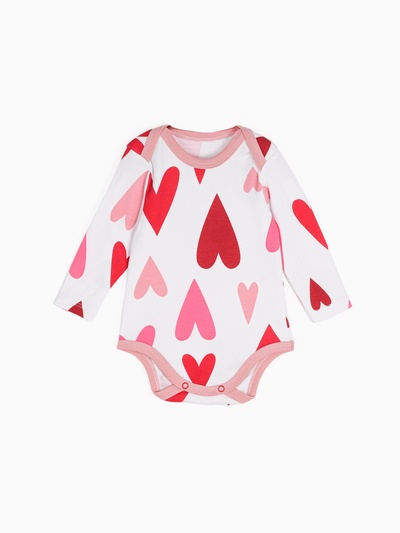 Боди для девочки «Крошка Я. Сердца», рост 74-80 см