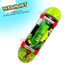 Пальчиковый скейт «Тони», со световыми эффектами, МИКС - Фото 4