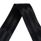 Нейлоновая лента, ремень 4.8 см × 5 м, черный - Фото 2