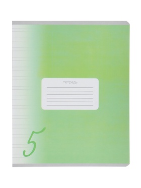 Тетрадь 12 листов в узкую линию Calligrata «Пятёрка», обложка мелованный картон, МИКС 4846025