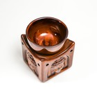 Аромалампа керамика "Голова будды на кубе" МИКС 8,4х6,8х6,8 см - Фото 7