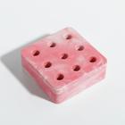 Органайзер для канцтоваров бетон «Розовая мечта», 8 х 8 х 3 см - Фото 2