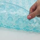 Набор для ванной SAVANNA «Селест», штора 180×180 см, ковёр 38×69 см, морской волны - Фото 5