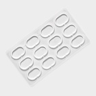 Штора для ванной SAVANNA «Классик», с люверсами, 180×180 см, EVA, белая - Фото 4