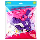 Воздушный шар латексный 12" "Единорог-мордочка", 100 шт. - фото 23357282