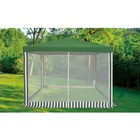 Шатёр туристический, 300×300 см, закрытый, зелёный - Фото 5