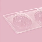 Форма для шоколада «Фаберже», 2 ячейки, 26.5×20.5×5.5 см, прозрачная - Фото 3