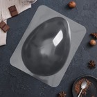 Форма для шоколада и конфет пластиковая «Яйцо», 22×16×8 см, цвет прозрачный - фото 4324177
