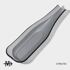 Блюдо сервировочное Magistro «Авис», 32.5×9.5×4 см, стекло, серое - Фото 2