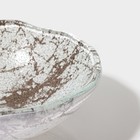 Миска Magistro «Мрамор», d=12,5 см, цвет белый - фото 4324290