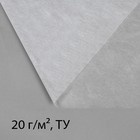 Материал укрывной, 20 × 1.6 м, плотность 20 г/м², спанбонд с УФ-стабилизатором, белый, Greengo, Эконом 30% - Фото 6