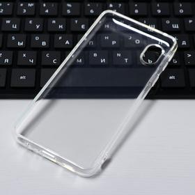 Чехол Krutoff, для Samsung Galaxy A01 Core (A013), силиконовый, прозрачный