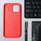 Чехол Krutoff, для iPhone 12 Pro Max, матовый, красный - Фото 2