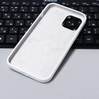 Чехол Krutoff, для iPhone 12 Pro Max, матовый, белый - Фото 3