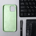 Чехол Krutoff, для iPhone 12/12 Pro, матовый, мятный - Фото 2